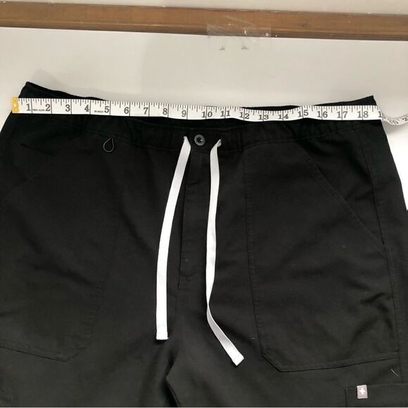 Figs Technical Collection Cairo Cargo Scrub Black Size XL Reg Length - Picture 13 of 14